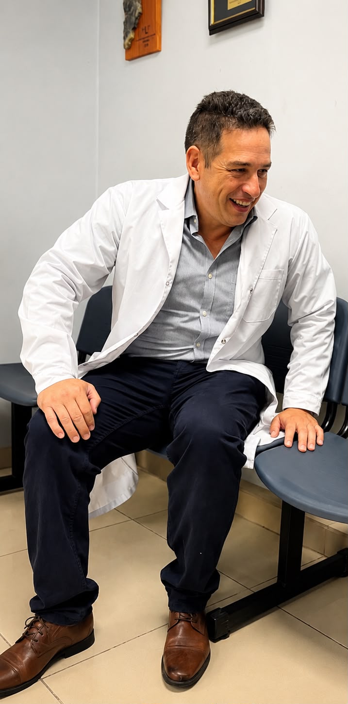 Ariel Aleksandroff, médico y candidato a Intendente de La Calera